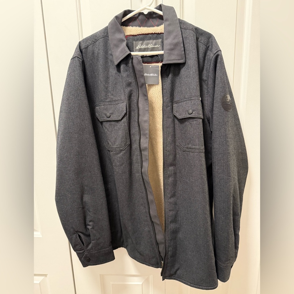 Eddie Bauer Men's Fleece Jacket (New)